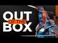 Deathstroke premium format figure unboxing  out of the box