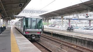 JR西日本 221系 K11編成 普通 近江舞子行き 223系2000番台 W38編成  車掌さん  1号車トイレットペーパー切れ アナウンス   京都  膳所  20210702