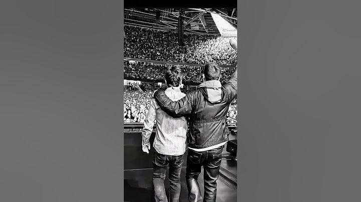 Liam and Noel arrive on stage for the Oasis Reunion - Cardiff (Ai create) #oasis #short #ai