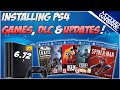 (EP 4) Installing PS4 Games, DLC & Updates (PS4 6.72 Jailbreak)