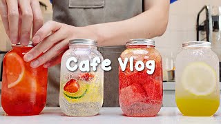 쉬운 홈커피 레시피 공유30mins Cafe Vlog/카페브이로그/cafe vlog/asmr/Tasty Coffee#505