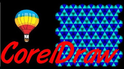 Corel Draw Tips & Tricks 6 sided Polygon Very Cool Pattern
