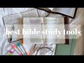 BEST Tools & Resources for STUDYING THE BIBLE (Journaling Bible, Pens, & Bible Highlighters I Use)