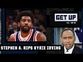 REALLY?! 😡 - Stephen A. reacts to Kyrie Irving saying he hopes to manage the Nets’ franchise with KD