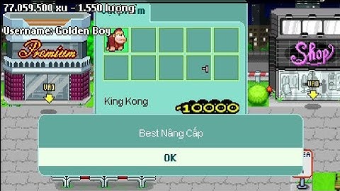 Quay số Tóc Bạc Siêu Sao - Nâng cấp King Kong + Cánh Băng Giá Huyền Thoại | Avatar 2D