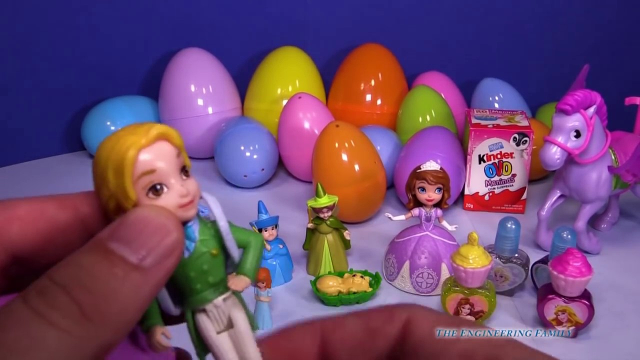 SOFIA THE FIRST Disney Sofia the First Surprise Eggs a Disney Toys ...