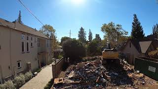 Time Lapse of the Demolition of a Hoarder House in 2.5 Days