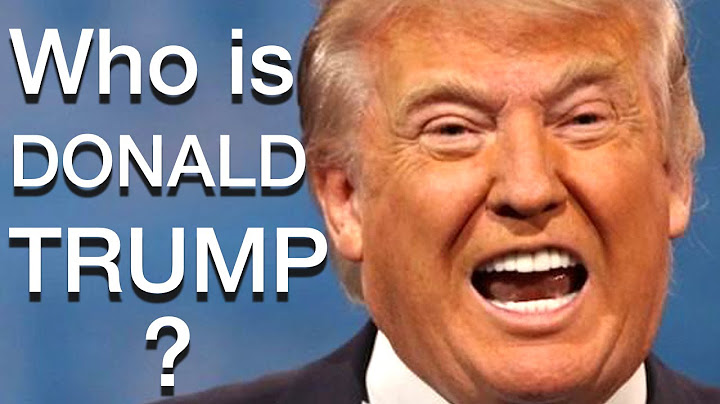 La historia de la vida de Donald Trump