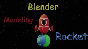 [Blender] Modeling and Texturing Rocket