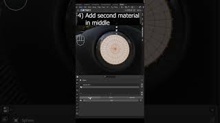 Blender Ferrari Interior - Steering Wheel Logo (Arijan) #shorts #blender #tutorial