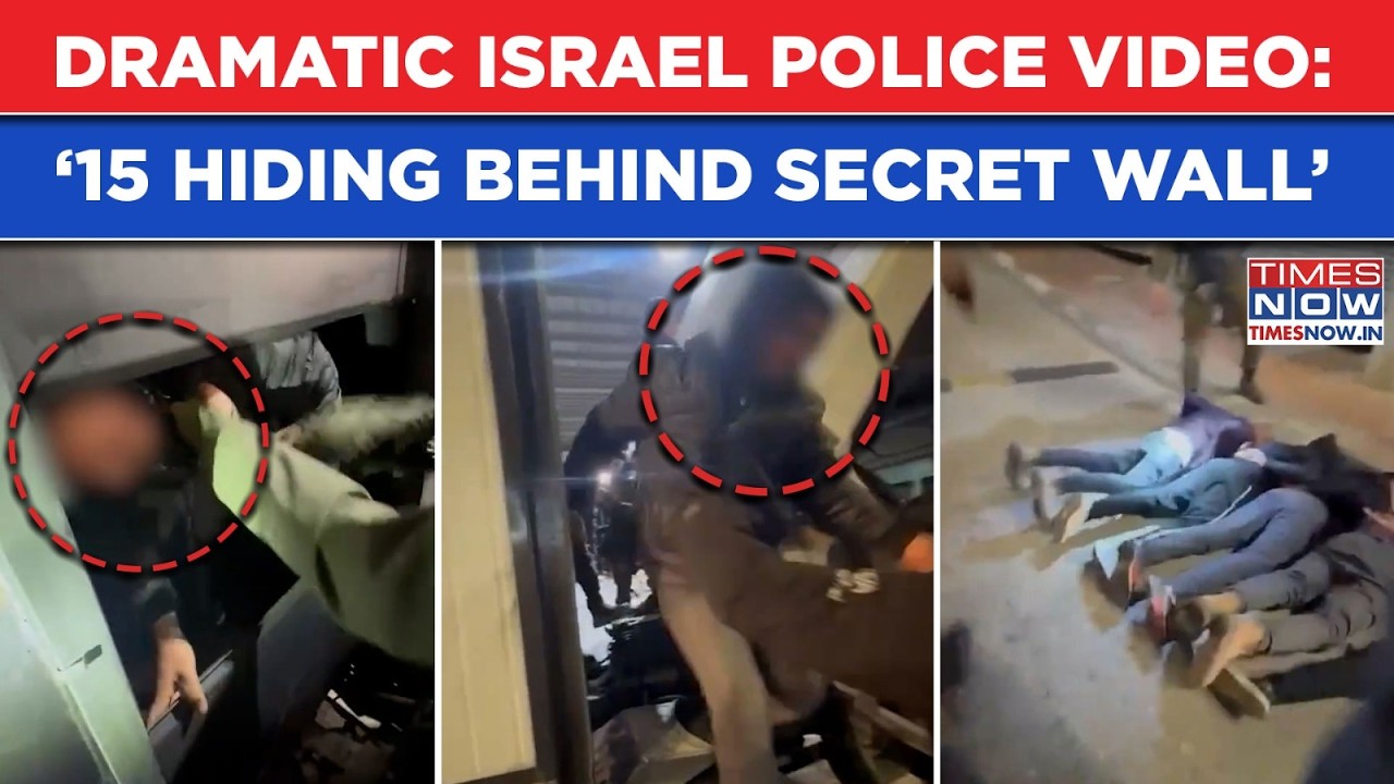 Dramatic Israel Police Video: Truck Raid Reveals ‘15 Hiding Behind Secret Wall’| ‘Magav’ In Action
