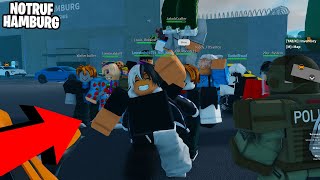 NOTRUF HAMBURG MIT FANS SPIELEN (& andere Roblox Spiele)!! 😍 #shorts