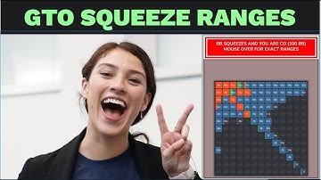 GTO - Squeeze Ranges