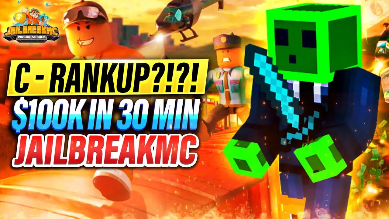 $100k in 30 MINUTES!! | JailBreakMC (Ep 2)