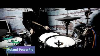 【電子ドラム用ヘッド】ASPR BOOM vs Roland PowerPly MH-2 [ATV aDrums]