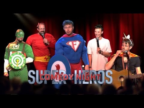 Видео: Super-Héros Comedy Night - SPECTACLE COMPLET