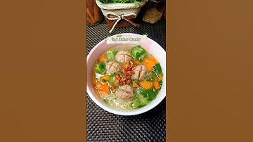 Sop bakso oyong #sop #bakso #oyong