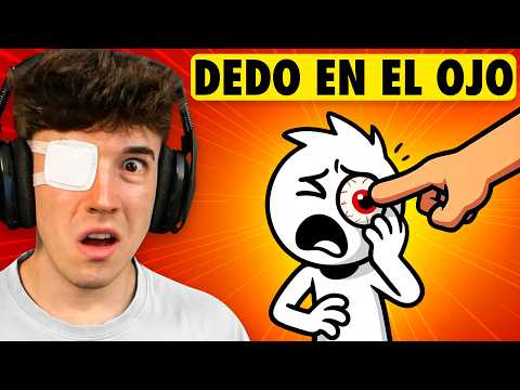 ¿QUE PASA SI TE METEN UN DEDO AL FONDO DEL OJO?