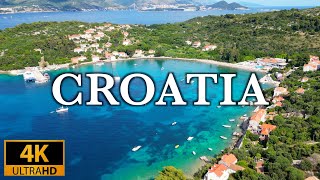 CROATIA ISLANDS 4K: LOPUD & KOLOCEP (RELAXING MUSIC & STUNNING SCENERY)