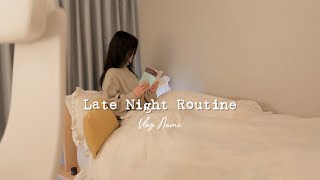 Late Night Routine｜How to spend an evening living alone Japan VLOG