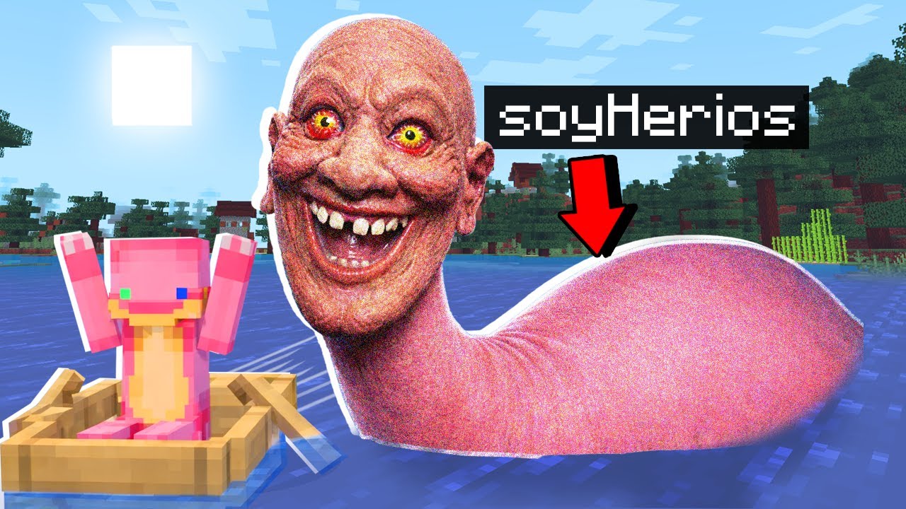 Trolleé a mi AMIGO con MONSTRUO ATERRADOR del OCEANO en Minecraft