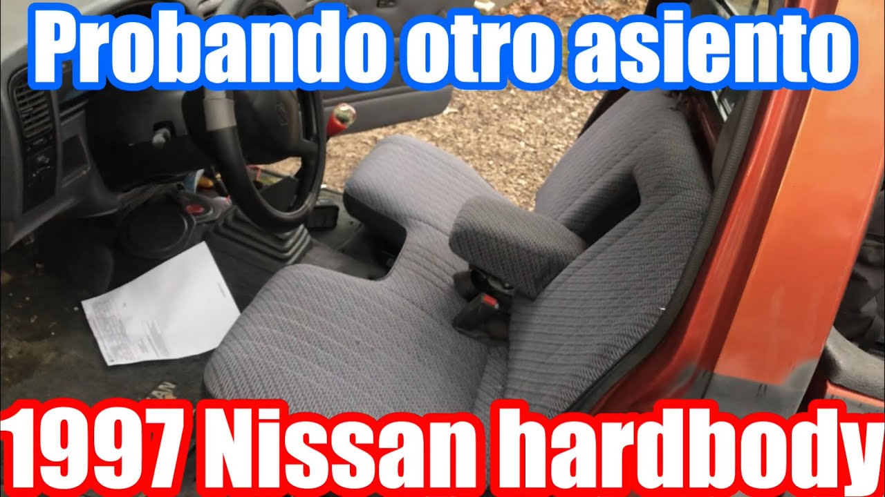 fiabilidad Problema Pedagogía Tengo otro asiento para la Nissan hardbody - YouTube