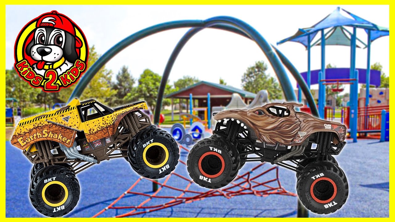 Hot Wheels Monster Truck Mini - PLAYNOW! Toys and Games