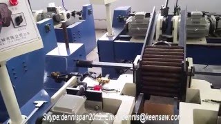 double head beveling, beveling machine,  30mm bar beveling