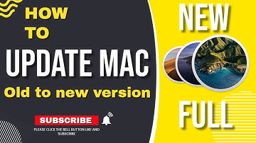 อัพเดท Mac OS เวอร์ชั่นเก่าไปเวอร์ชั่นใหม่ 2022