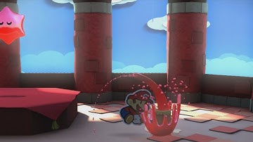 The Crimson Tower (100% Colorization Guide) - Paper Mario: Color Splash Walkthrough
