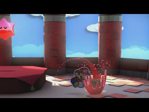 The Crimson Tower 100 Colorization Guide Paper Mario Color Splash Walkthrough