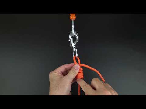 The Only Safe Way to Tie a Rope to a Smooth Hook! (Multi-Wrap Rigging Hack)