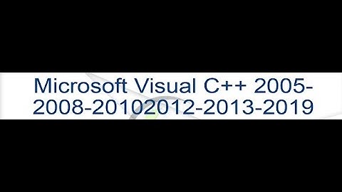 Microsoft Visual C++ 2008 Redistributable Package (x64)