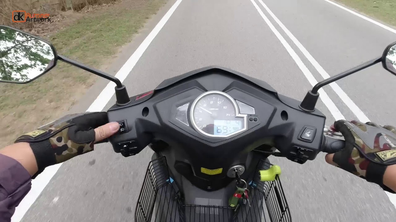 SYM SR125i - Ride petang ke Abg E Capati