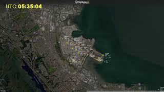 San Francisco KSFO Flightradar24 Livestream with Live Air Traffic Control 17/06/2026