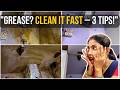"Top 3 Grease-Cleaning Hacks for Your Kitchen!"