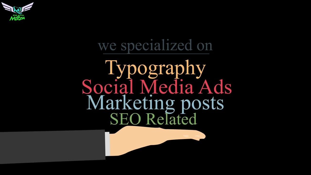 TEXT   TYPOGRAPHY  Hand text animation