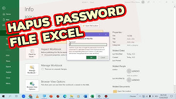 Tutorial Hapus Password File Excel - Menghilangkan Password File Microsoft Excel