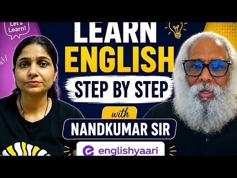 Learn English Step by Step with Nandkumar Sir @EnglishYaari 