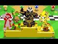 Mario Party 9 MiniGames Cat Mario Vs Raphael Vs Excalibur Sonic Vs Po (Master Difficulty)
