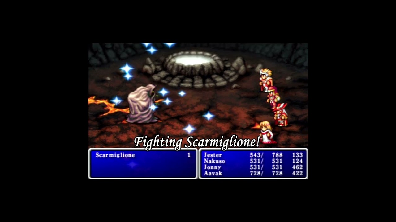 Fighting Scarmiglione in 