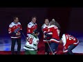 Screaming Eagle Ceremonial Puck Drop