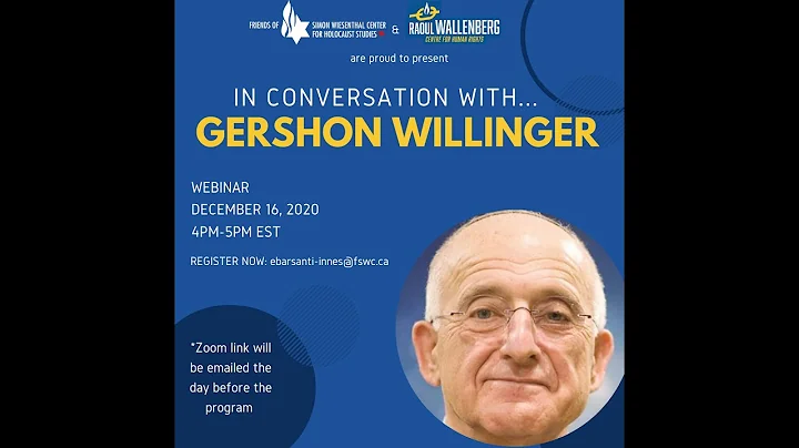 In Conversation with Gershon Willinger