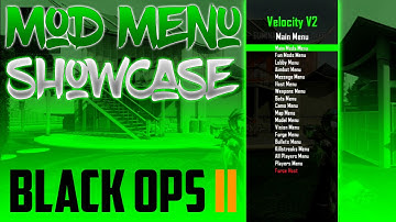 [BO2/1.19/GSC] Velocity v2 Mod Menu Showcase + Download