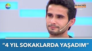 Gökhan Gönülün Kardeşi Can Gönül4 Yıl Sokaklarda Yaşadım Didem Arslan Yılmazla Vazgeçme