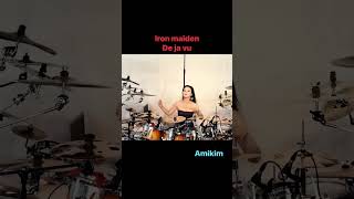 Iron Maiden - De ja vu #drumcover #amikim #artisanturkcymbals