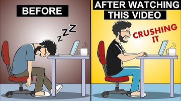 How To Stay Motivated When You’re Feeling Lazy (Animated)