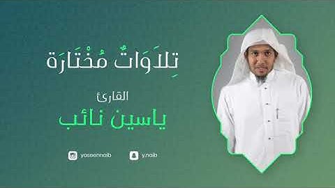 تلاوة خاشعة للقاريء ياسين نائب لما تيسر من سورة الأنفال