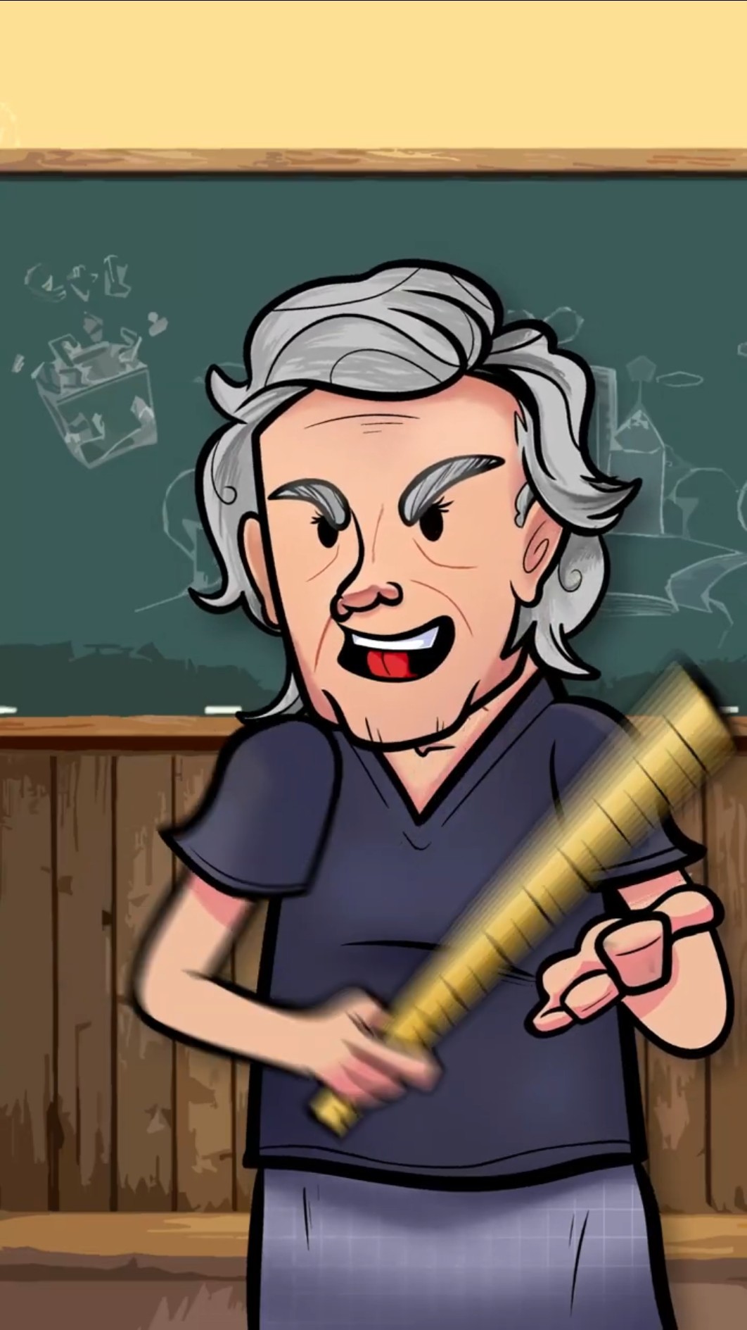 Mi abuela es la profesora animado ???