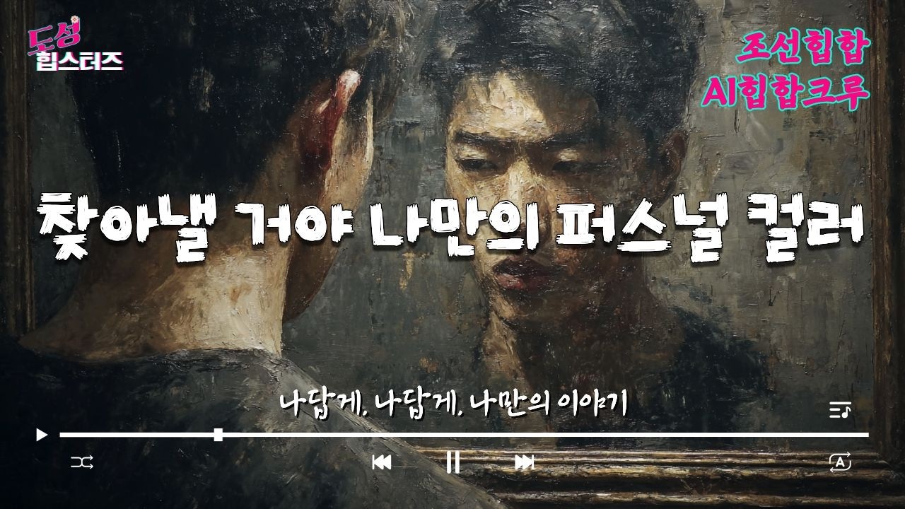 AI음악, 조선힙합, 세상의 기준에 맞출지, 내 기준에 맞출지, 찾아낼 거야 나만의 퍼스널 컬러, 도성힙스터즈